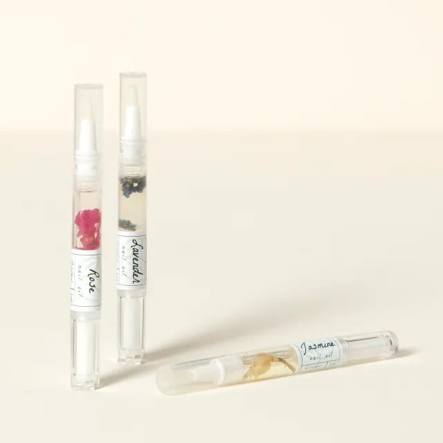 Nourishing Floral Nail Care Pens - Set of 3