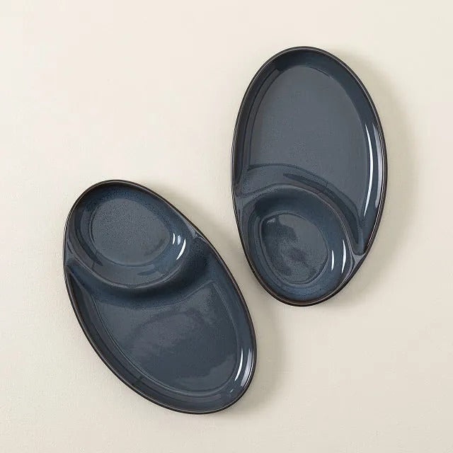 Olive Oil Dipping Plates - Set of 2