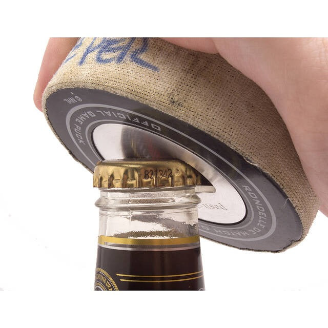 NHL Game Used Hockey Puck Opener
