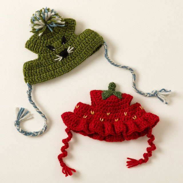 Handknit Hats for Cats