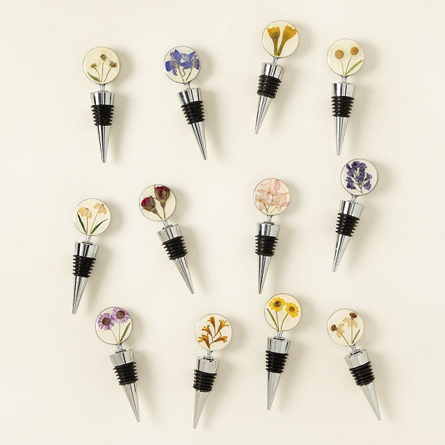 Birth Month Flower Wine Bottle Stopper