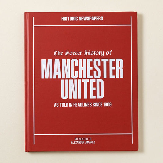 Personalized UK Soccer Books