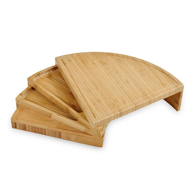 Compact Swivel Cheese Board with Knives