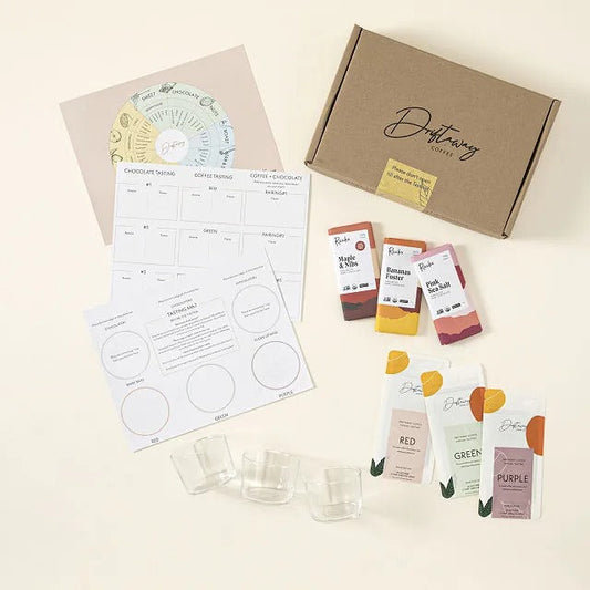 Experiences Chocolate and Coffee Tasting Kit
