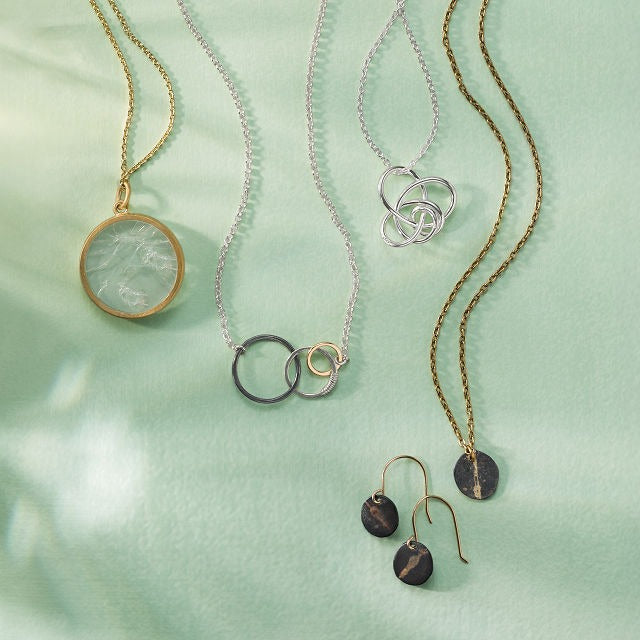 Shattered Glass Ceiling Necklace