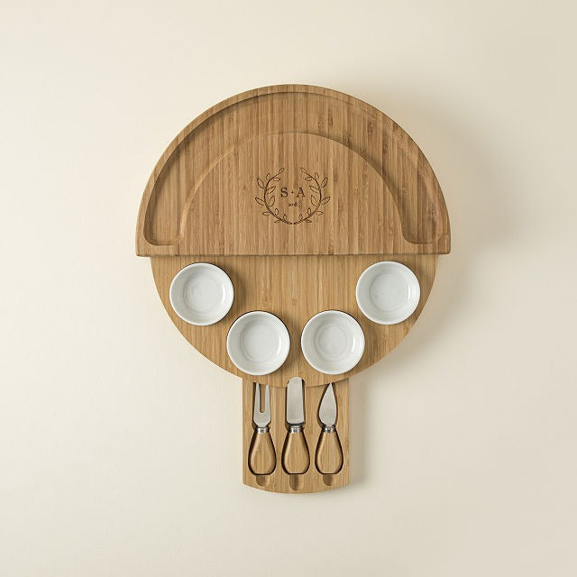 Compact Swivel Cheese & Tapas Board