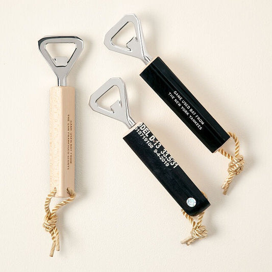 MLB Game Used Baseball Bat Bottle Openers