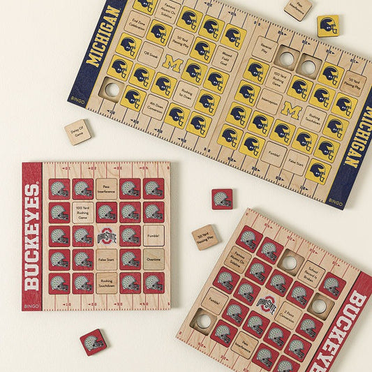 College Football Game Day Bingo - Set of 2