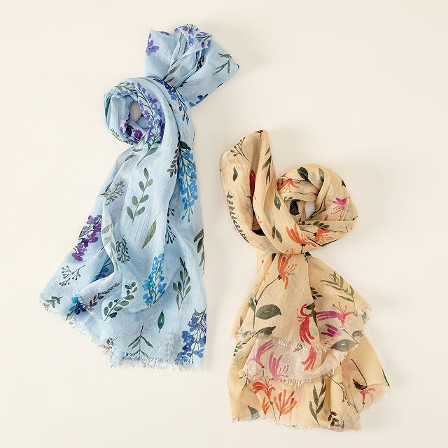 Birth Month Flower Scarf