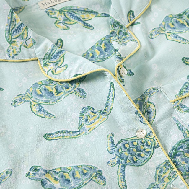 Sea Turtle Pajama Short Set