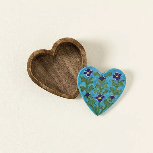 Double Heart Spoon Rest