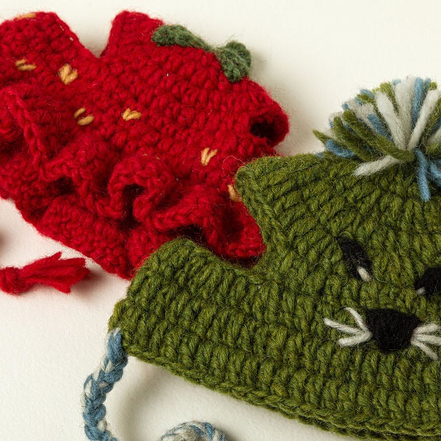 Handknit Hats for Cats