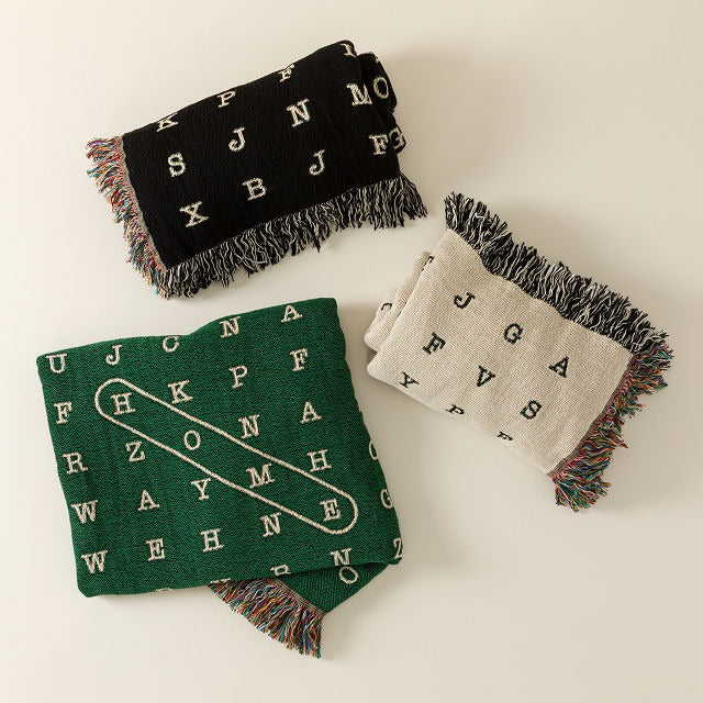 Personalized Word Search Throw Blanket