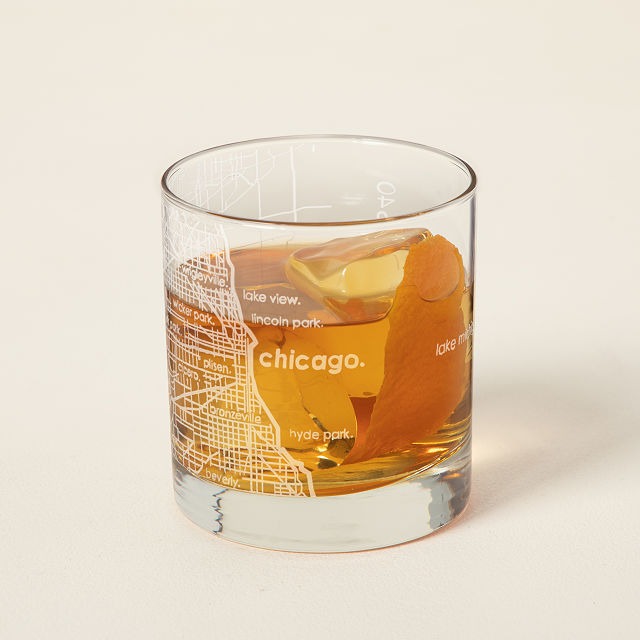 Urban Map Glass