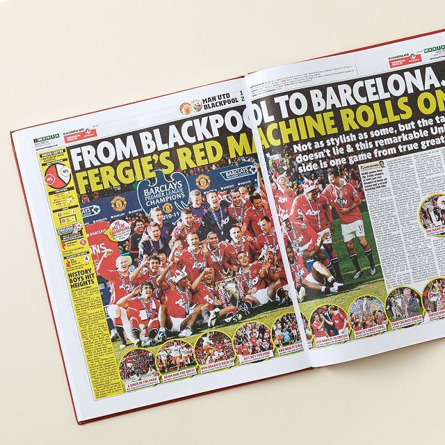 Personalized UK Soccer Books