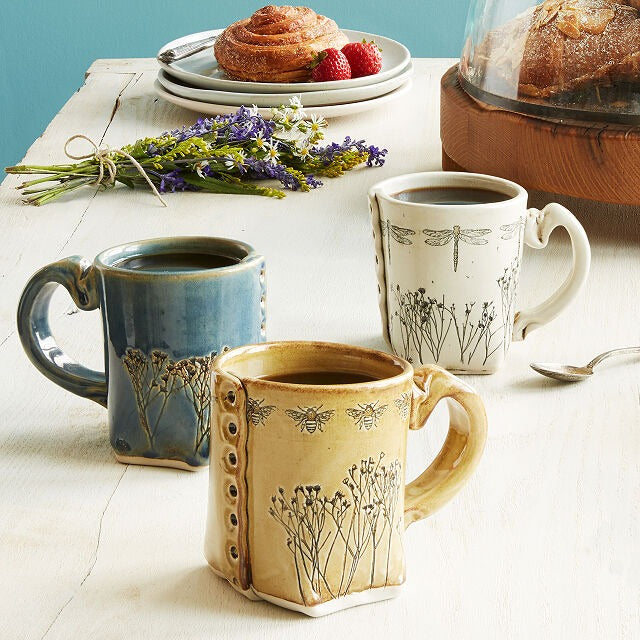 Pressed Wildflower Mug