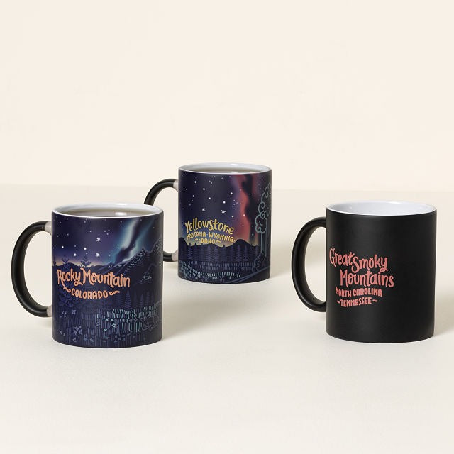 National Park Constellation Reveal Mug