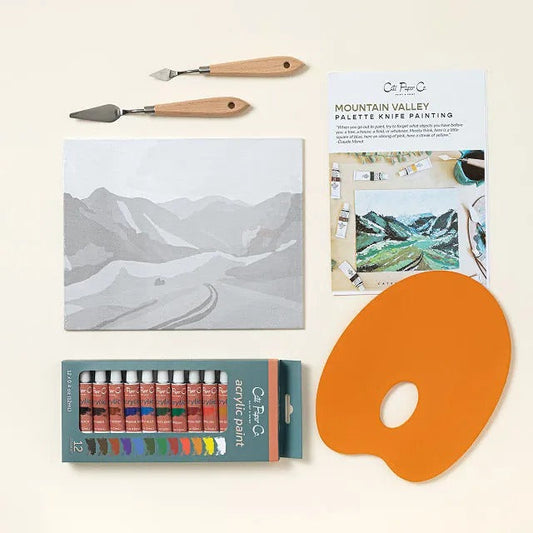 Peaceful Palette Knife Paint by Shadows Kit