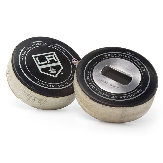 NHL Game Used Hockey Puck Opener