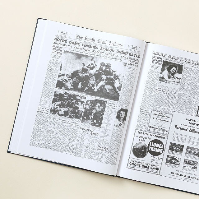 Personalized College Football History Books