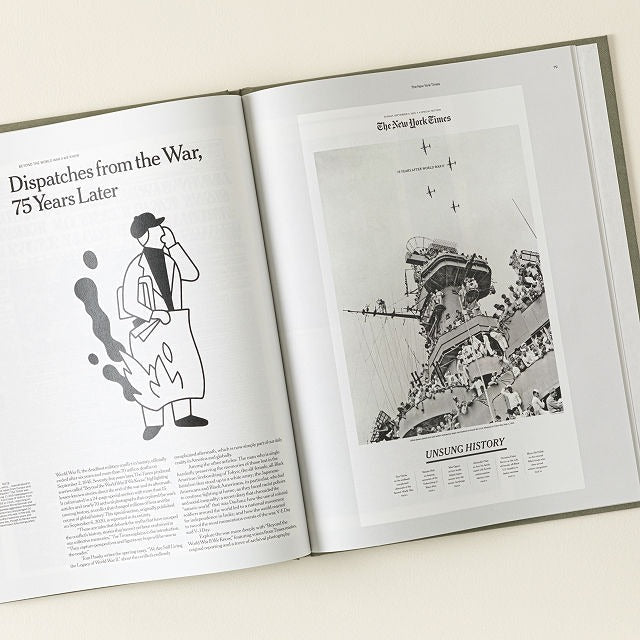New York Times Custom History of WWII Book
