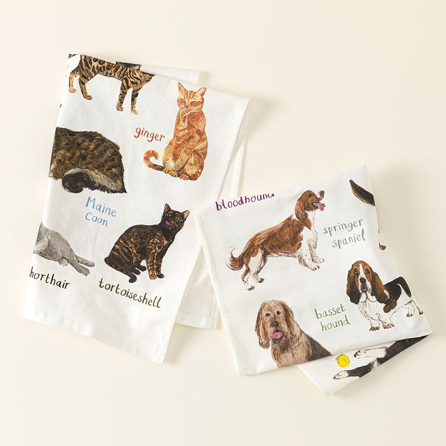 Rude Pets Tea Towel