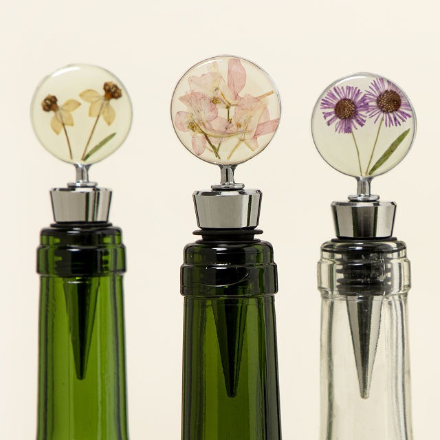 Birth Month Flower Wine Bottle Stopper